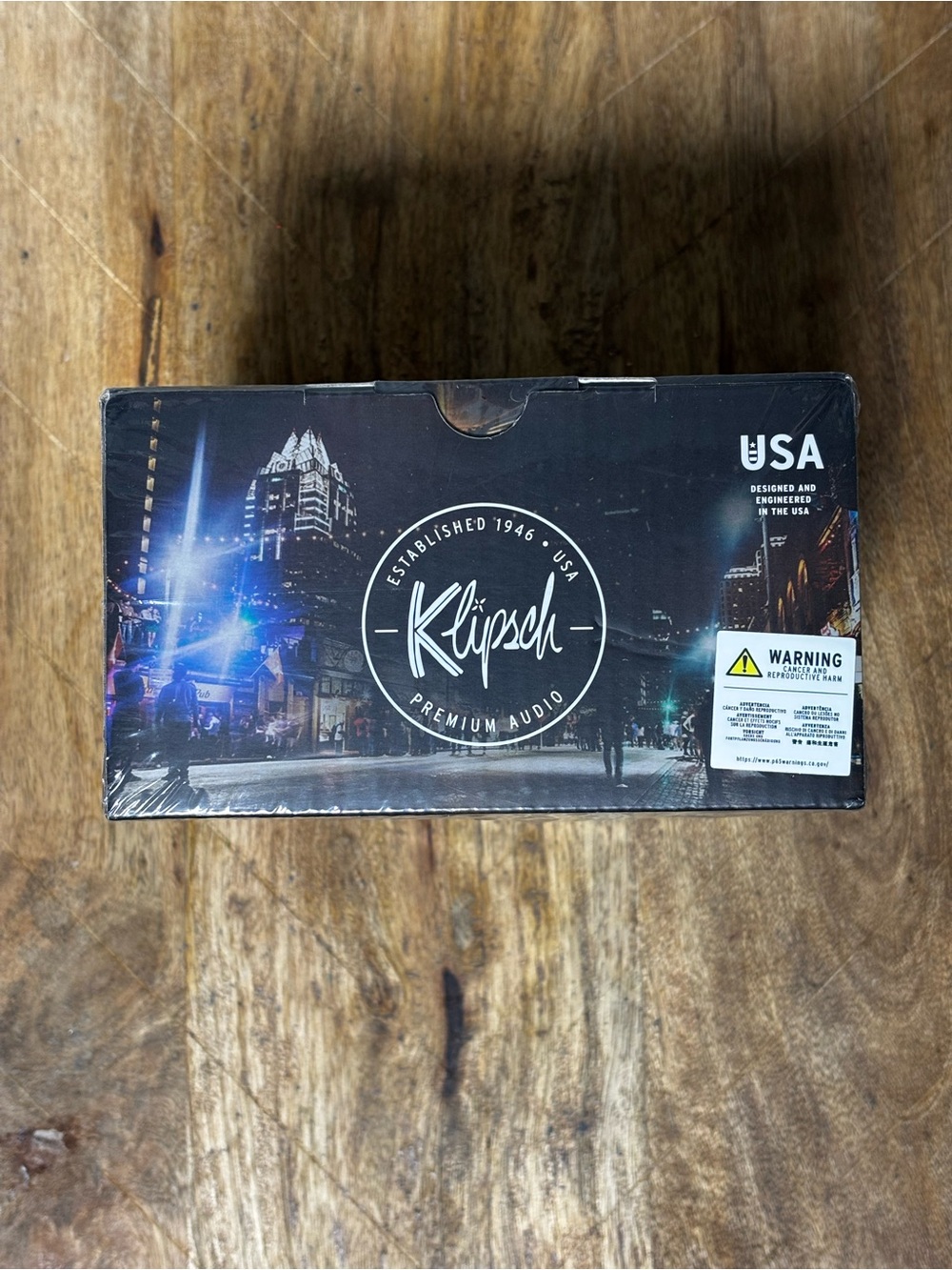 NEW/SEALED Klipsch Austin Portable Bluetooth Black Speaker Waterproof IP67 - Picture 2 of 5